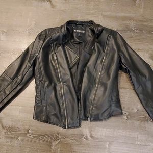 Faux leather jacket